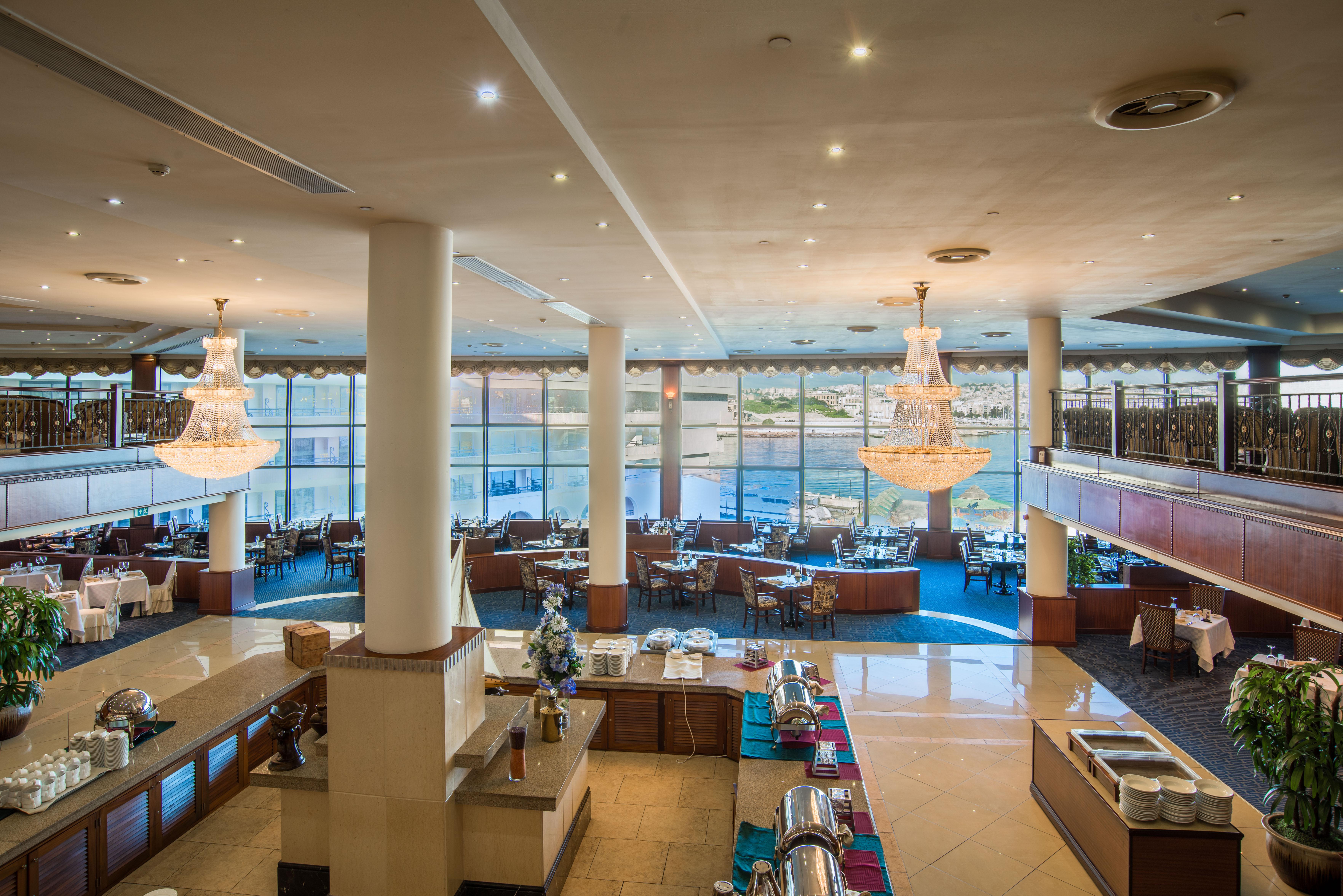Grand Hotel Excelsior Floriana Luaran gambar The restaurant